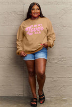 Load image into Gallery viewer, Simply Love Full Size IN MY LOVER ERA Round Neck Sweatshirt