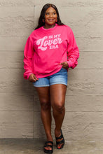 Load image into Gallery viewer, Simply Love Full Size IN MY LOVER ERA Round Neck Sweatshirt