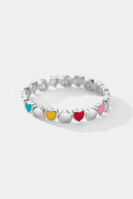 Load image into Gallery viewer, Valentines *Sweethearts* : 925 Sterling Silver Heart Shape Ring
