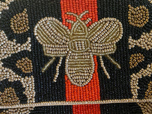 Load image into Gallery viewer, Bee-utiful Leopard Beaded Crossbody