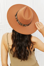 Load image into Gallery viewer, Fame *In the Wild* ~ Leopard Band Fedora Hat