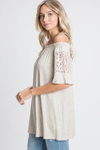Load image into Gallery viewer, Boho Dreams Lacey Top (Reg)