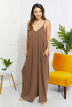 Load image into Gallery viewer, Zenana *Barefoot in the Sand* ~ Maxi Dress in Mocha (Reg & Plus)
