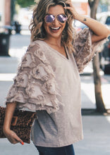 Load image into Gallery viewer, Stepping Out Ruffled Top (Reg & Plus)