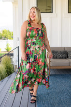 Load image into Gallery viewer, JODIFUL- A Little While Longer Dress in Green