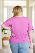 Load image into Gallery viewer, SP24- Absolute Favorite V-Neck Top in Orchid