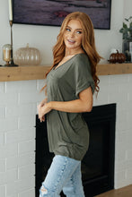 Load image into Gallery viewer, Absolute Favorite V-Neck Top in Olive (Reg & Curvy)