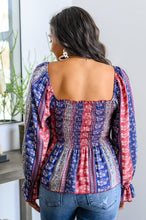 Load image into Gallery viewer, SP24- Afternoon Tea Smocked Long Sleeve Blouse