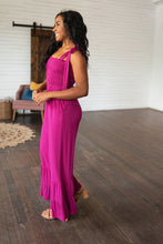 Load image into Gallery viewer, WHITE BIRCH- Almost Available Flared Jumpsuit