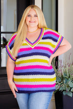 Load image into Gallery viewer, JODIFUL- Another One V-Neck Striped Top