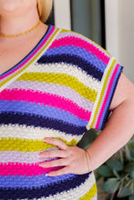 Load image into Gallery viewer, JODIFUL- Another One V-Neck Striped Top