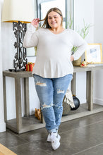 Load image into Gallery viewer, WEEKEND DEAL- Basics Are Best Long Sleeve V-Neck Top in Bone
