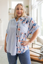 Load image into Gallery viewer, SP24- Best of Both Worlds Button Down Top