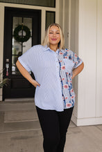 Load image into Gallery viewer, SP24- Best of Both Worlds Button Down Top