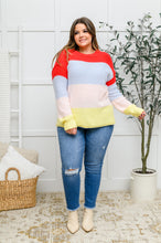 Load image into Gallery viewer, Bright Striped Knit Sweater