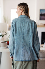 Load image into Gallery viewer, BIBI- Business Brunch Denim Blazer (Reg & Curvy)