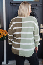 Load image into Gallery viewer, Can't Decide Color Block Striped Sweater (Reg & Curvy)