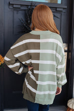 Load image into Gallery viewer, Can't Decide Color Block Striped Sweater (Reg & Curvy)