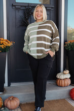 Load image into Gallery viewer, Can't Decide Color Block Striped Sweater (Reg & Curvy)