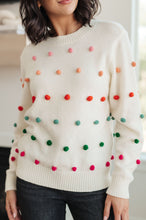 Load image into Gallery viewer, SP24- Jodiful- Candy Buttons Pom Detail Sweater
