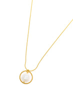 Load image into Gallery viewer, Waterproof, No tarnish, Center of the World Pearl Pendant Necklace