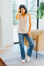 Load image into Gallery viewer, SP24- Change of Tune Ruffle Tank