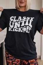 Load image into Gallery viewer, SP24- AVE SHOPS- Classy Until Kickoff Tee (Reg & Curvy)