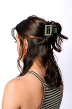 Load image into Gallery viewer, AVE SHOPS- Claw Clip Set of 4 in Forest Green