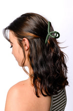 Load image into Gallery viewer, AVE SHOPS- Claw Clip Set of 4 in Forest Green