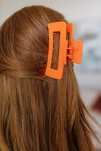 Load image into Gallery viewer, Claw Clip Set of 4 in Orange