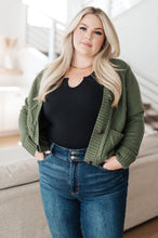 Load image into Gallery viewer, BFD-Climbing Vine Cable Knit Cardigan in Green (Reg & Curvy)