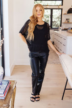 Load image into Gallery viewer, Coastal Dreams Fishnet Top in Black (Reg & Curvy)