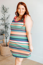 Load image into Gallery viewer, WHITE BIRCH- Summer Lovin' Striped Tank Dress