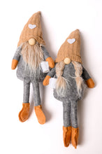 Load image into Gallery viewer, SP24- Coffee Lover Gnomes Set of 2 in Beige