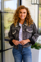 Load image into Gallery viewer, Denim And Pearls Denim Jacket (Reg & Curvy)