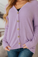 Load image into Gallery viewer, WHITE BIRCH- Dilly Dally Ribbed Cardigan