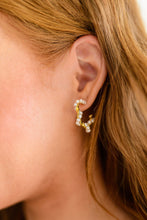 Load image into Gallery viewer, Waterproof, No Tarnish ~ Diving for Pearls Earrings
