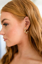 Load image into Gallery viewer, Waterproof, No Tarnish ~ Diving for Pearls Earrings