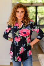 Load image into Gallery viewer, SP24- Doing My Best Floral Top (Reg & Curvy)