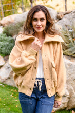 Load image into Gallery viewer, Don't Stress Oversized Collar Sherpa Jacket In Taupe