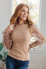 Load image into Gallery viewer, Dots on My Sleeves Blouse