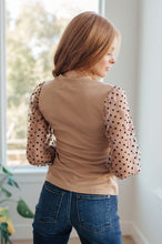Load image into Gallery viewer, Dots on My Sleeves Blouse