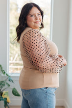 Load image into Gallery viewer, Dots on My Sleeves Blouse