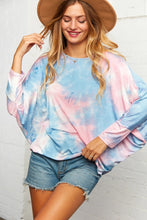 Load image into Gallery viewer, Sweet as Cotton Candy Dolman Top (Reg)