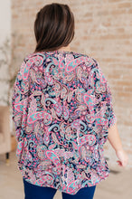 Load image into Gallery viewer, DEAR SCARLETT- Essentially You Top in Pink Paisley