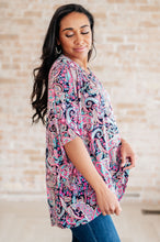 Load image into Gallery viewer, DEAR SCARLETT- Essentially You Top in Pink Paisley