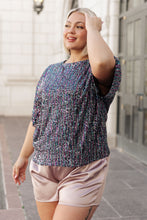 Load image into Gallery viewer, SP24- Evening of Stars Sequin Top (Reg & Curvy)
