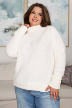 Load image into Gallery viewer, VERY J- Expecting Snow Mock Neck Boucle Sweater