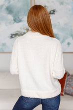 Load image into Gallery viewer, VERY J- Expecting Snow Mock Neck Boucle Sweater