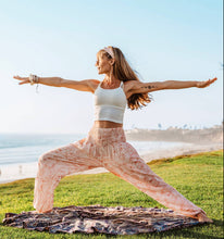 Load image into Gallery viewer, Peachy Beachy Boho Genie Pants (Reg)